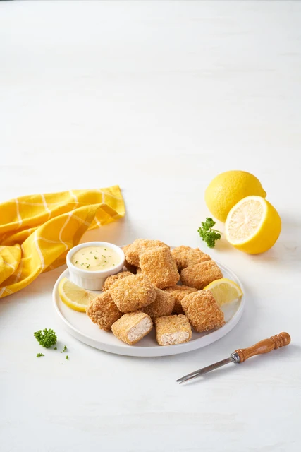 Hot Product Frozen Food Plant Based Fish Nugget ready to eat For Retail and Food Services made in Thailand by Thai Union Group