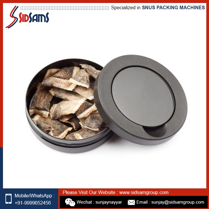 Оптовая поставка высококачественных банок Snus с индивидуальным дизайном на