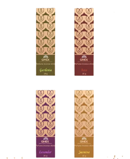 Scented Incense Sticks 12 sticks per pack, customized with customers logo and design incense bamboo sticks