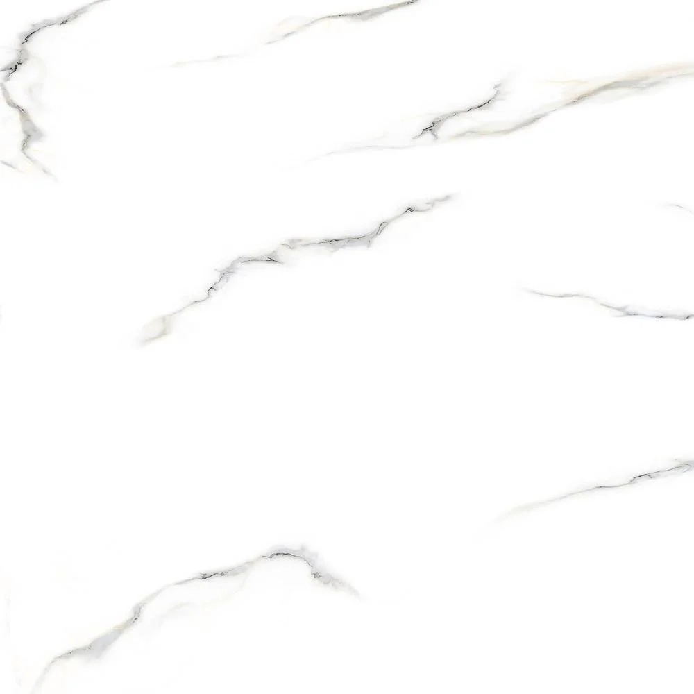 Weisser Marmor Polierte Bodenfliese aus Keramik Size 600x600mm Natural Marble Latest Design Floor and Wall Tiles