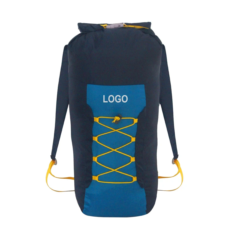Rip-resistant nylon ultra-light portable foldable backpack for riding outdoor sports folding bag