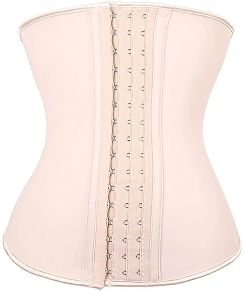 Sexy Boned Over Bust Lace Up Corset Bustier Women Steel Boned Waist Training Corset
