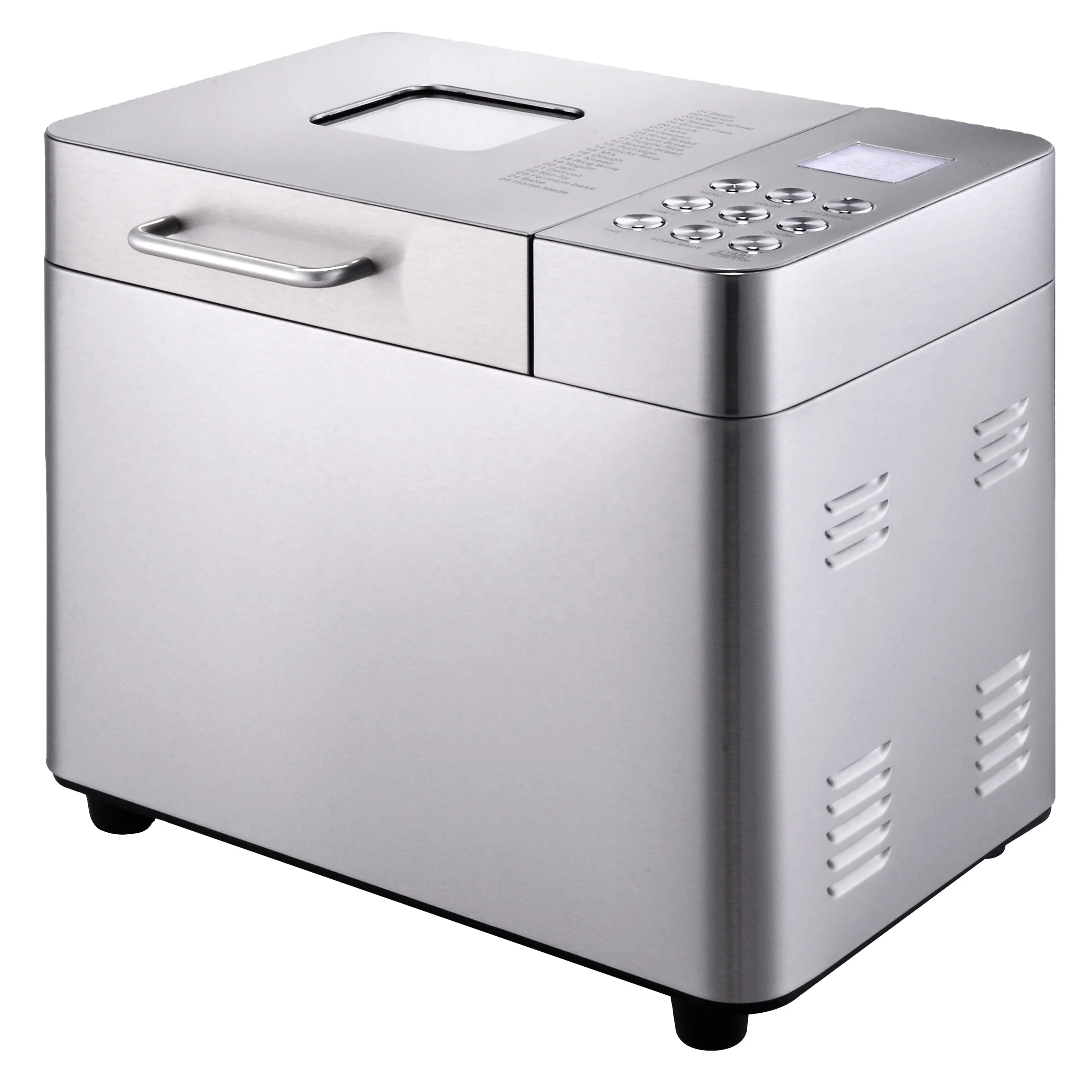 25 в 1 хлебопечки, 2LB нержавеющая сталь программируемый хлебопечки машина