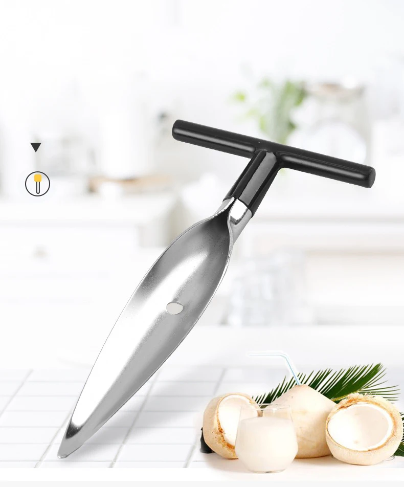 Reusable Wholesale Creative Tender Cutter Stainless Steel Fresh Tool Hole Coconut Opener