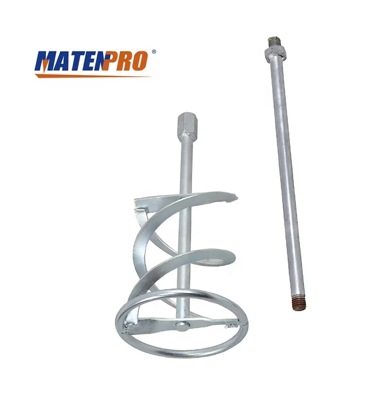 
Cement Mixer Adjustable 7 Speed Handheld Electric Concrete Thinset for Mortar Grout Plaster MT-STM56 