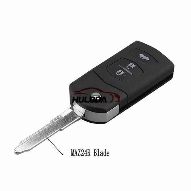 For Mazda 3 button  remote key blank