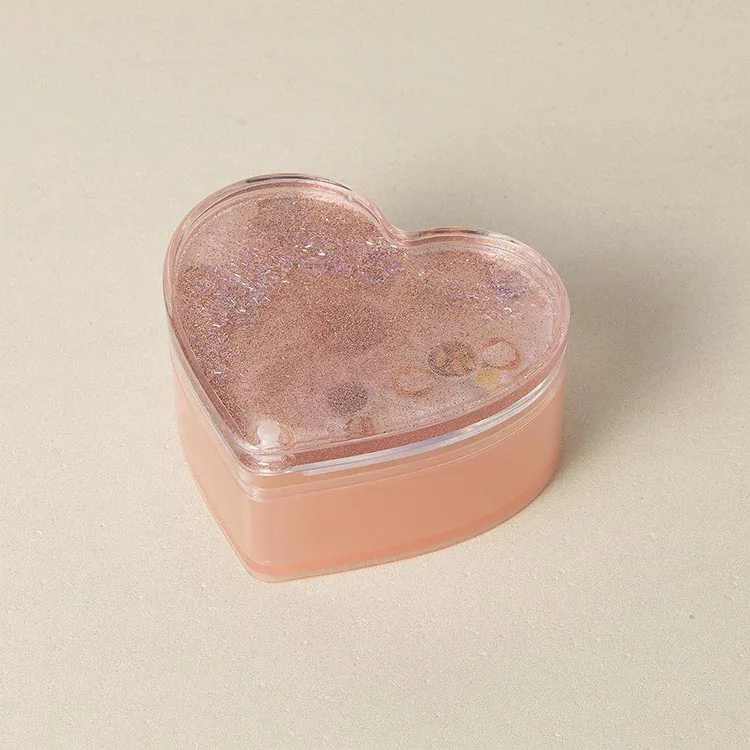 
Own Design Beautiful Acrylic Little Accessories Heart Shaped Box Frame 