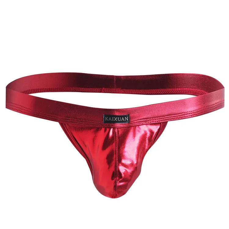 Бесплатный образец молодых Китай гей для мальчиков красного цвета, с высокой талией, сексуальные мужские трусы на бедрах, стринги нижнее белье