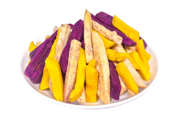 TASTY TARO CHIPS - CRISPY SWEET POTATO SNACK - DRIED VEGETABLES CHIPS FOR HEALTH FROM VIETNAM WHOLESALER WITH CHEAPEST PRICE