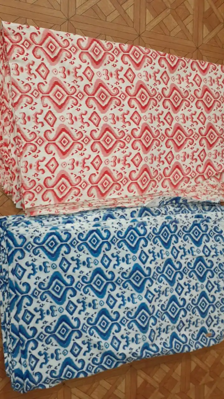 Indian Wholesaler And Manufacturer Of Handmade Cotton Printed And Running Fabric Dress Raw Material
