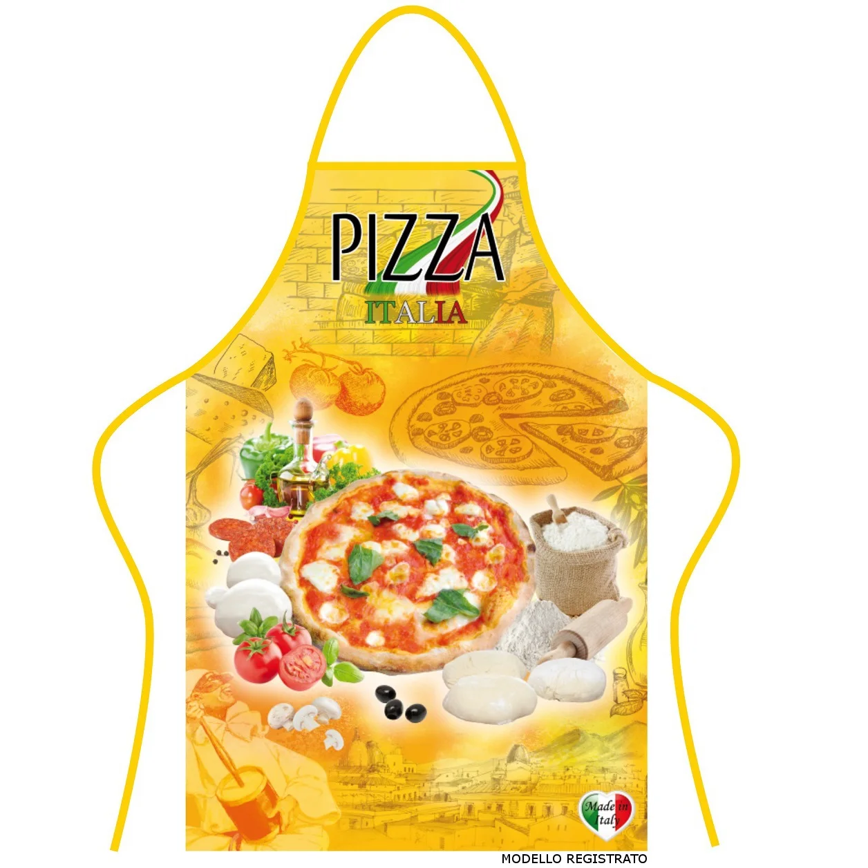 
Italian aprons in cotton 
