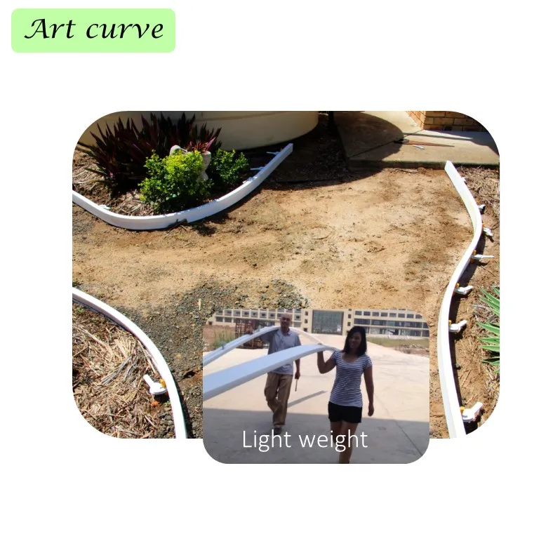 light weight plastic formwork  no nail no wiring fast work stable in water stackable easy to work artistic concrete work