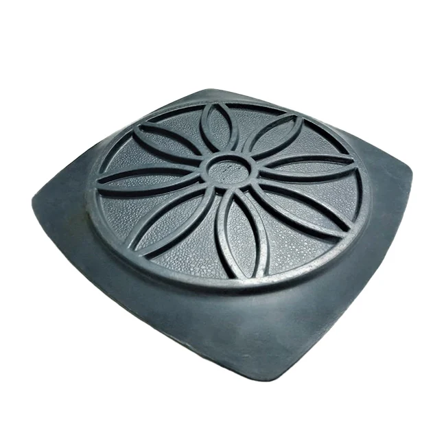 Good Pressure Rubber Material Large Size Insulator Rubber Mat 19.5cm x 19.5cm Suitable For Large Vase Pot Heavy Duty