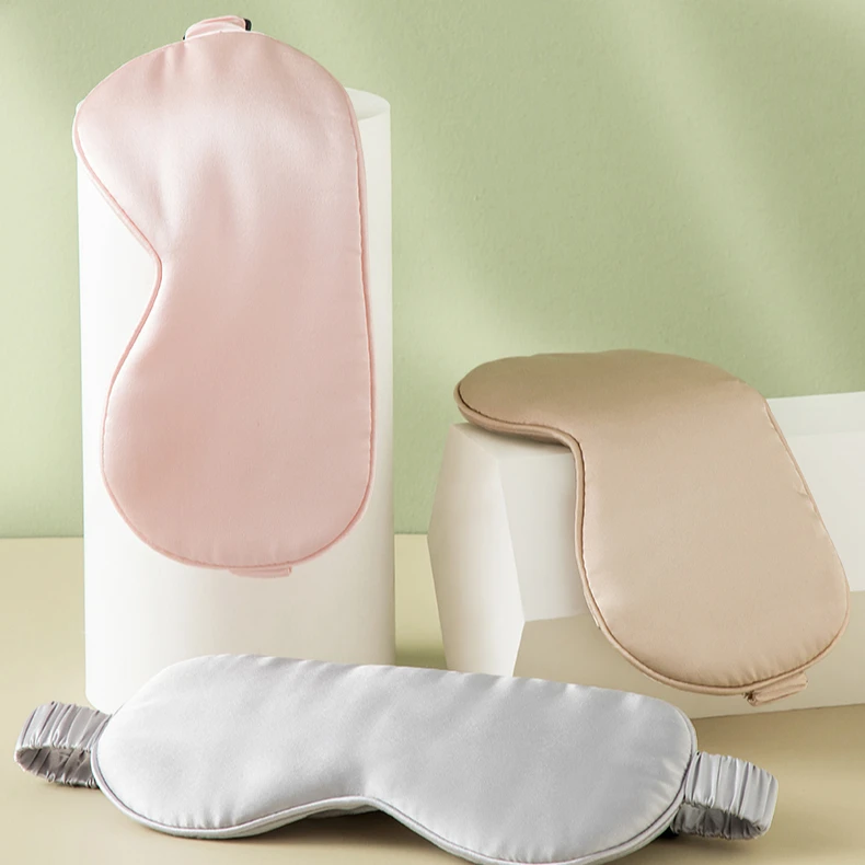 custom high quality oeko mulberry silk eye mask with gift boxes sleeping mask