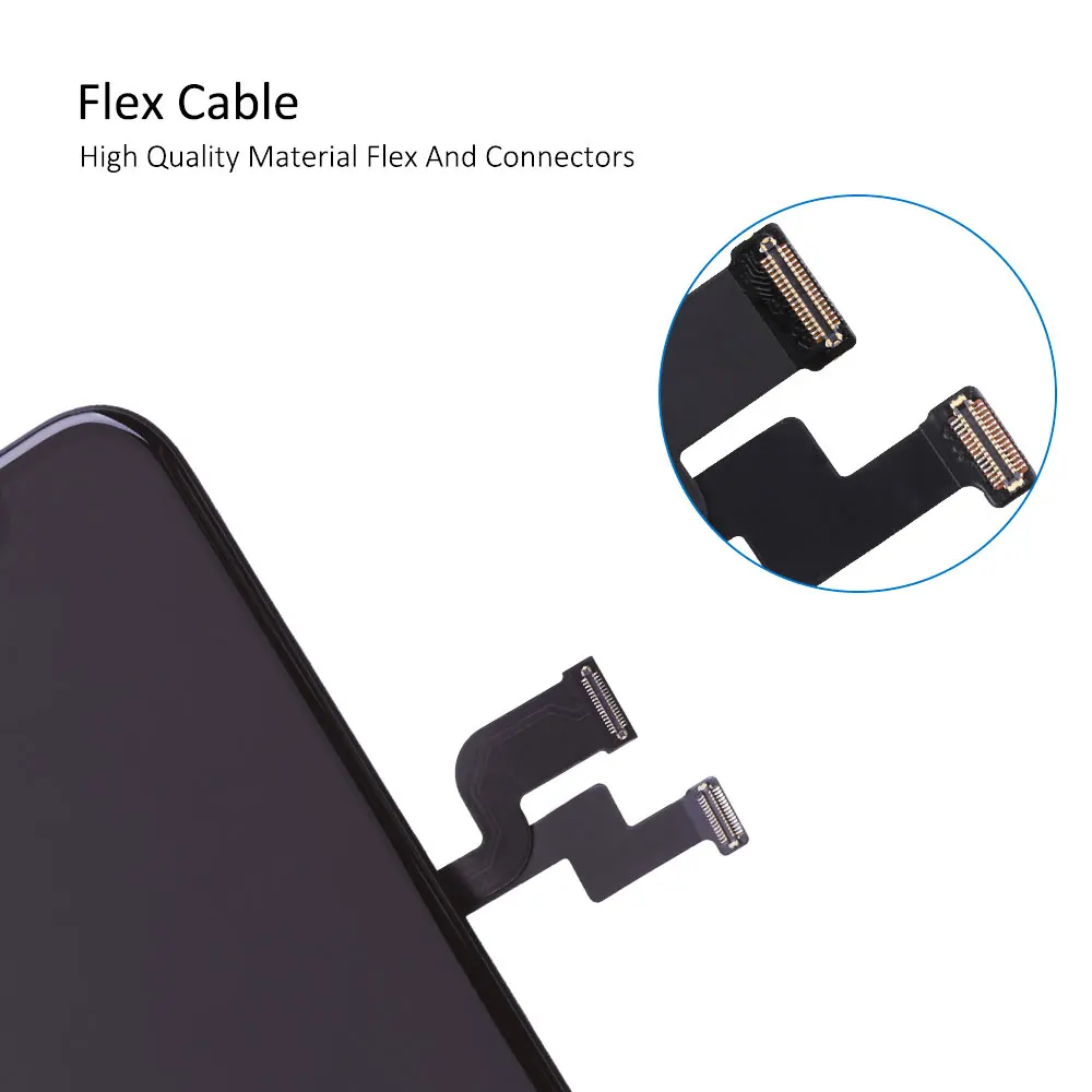  Elekworld OEM Incell TFT ЖК-дисплей для iPhone X XR XS Max 11 Pro сенсорный экран замена мягкий жесткий