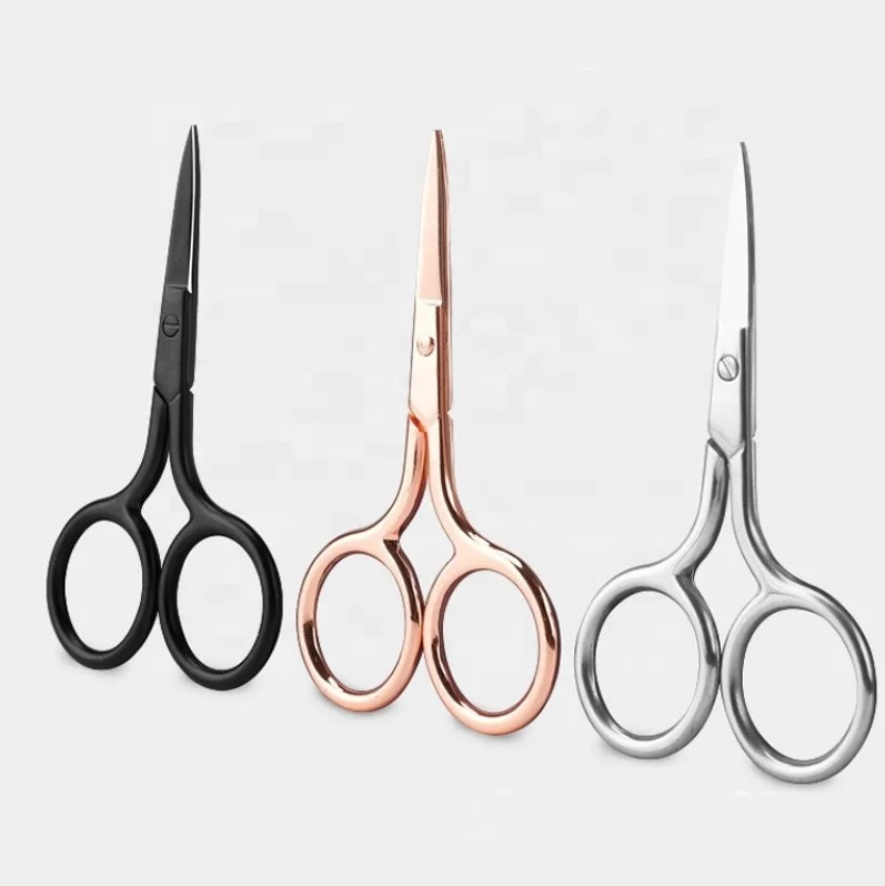 Multi Functional Premium Rose Gold Small Beauty Scissors Best Selling Nail And Cuticle Scissors For Menicure And Pedicure