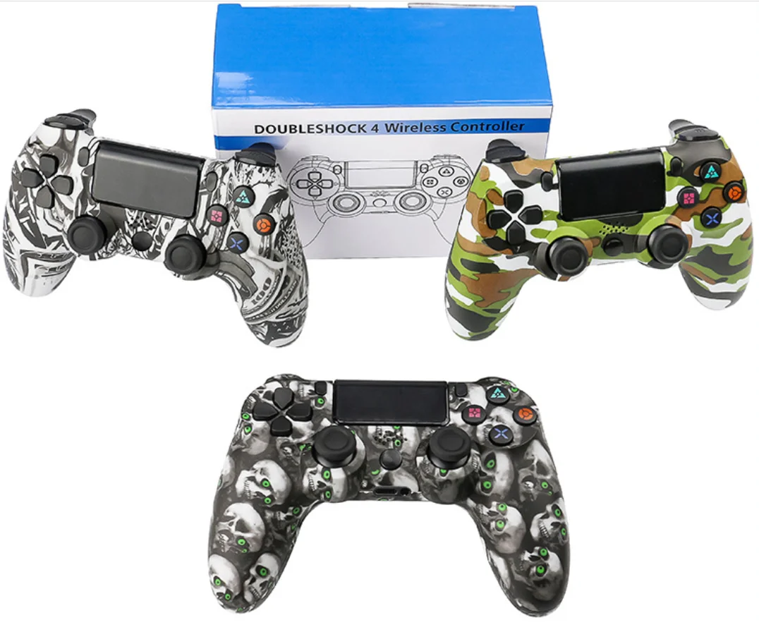 Игровой контроллер для ps4, Беспроводные Проводные/черные-доступны все цвета