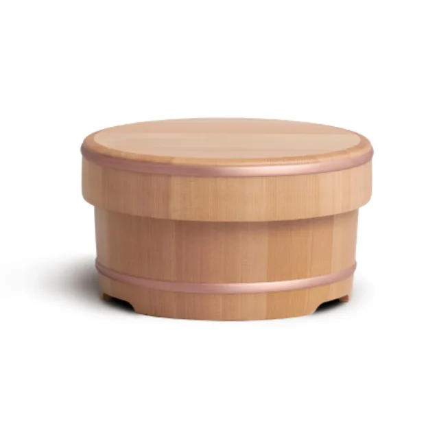 
Japanese water resistant storage wooden rice bucket restaurants for store rice deliciously 