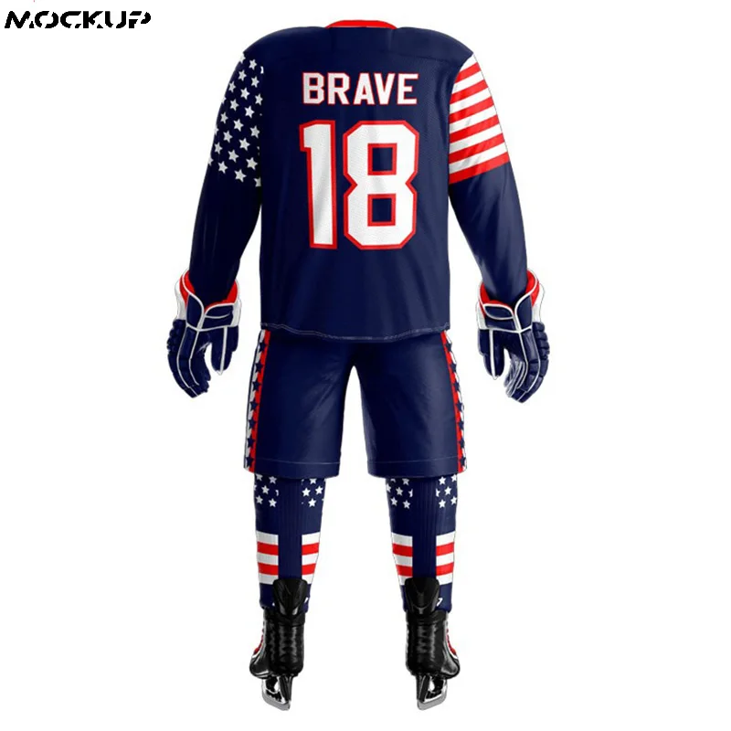 Популярный товар дизайн вашей собственной униформы для хоккея с шайбой унисекс низкая цена Лидер продаж униформа команды