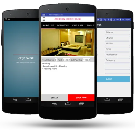 Advance booking Android App