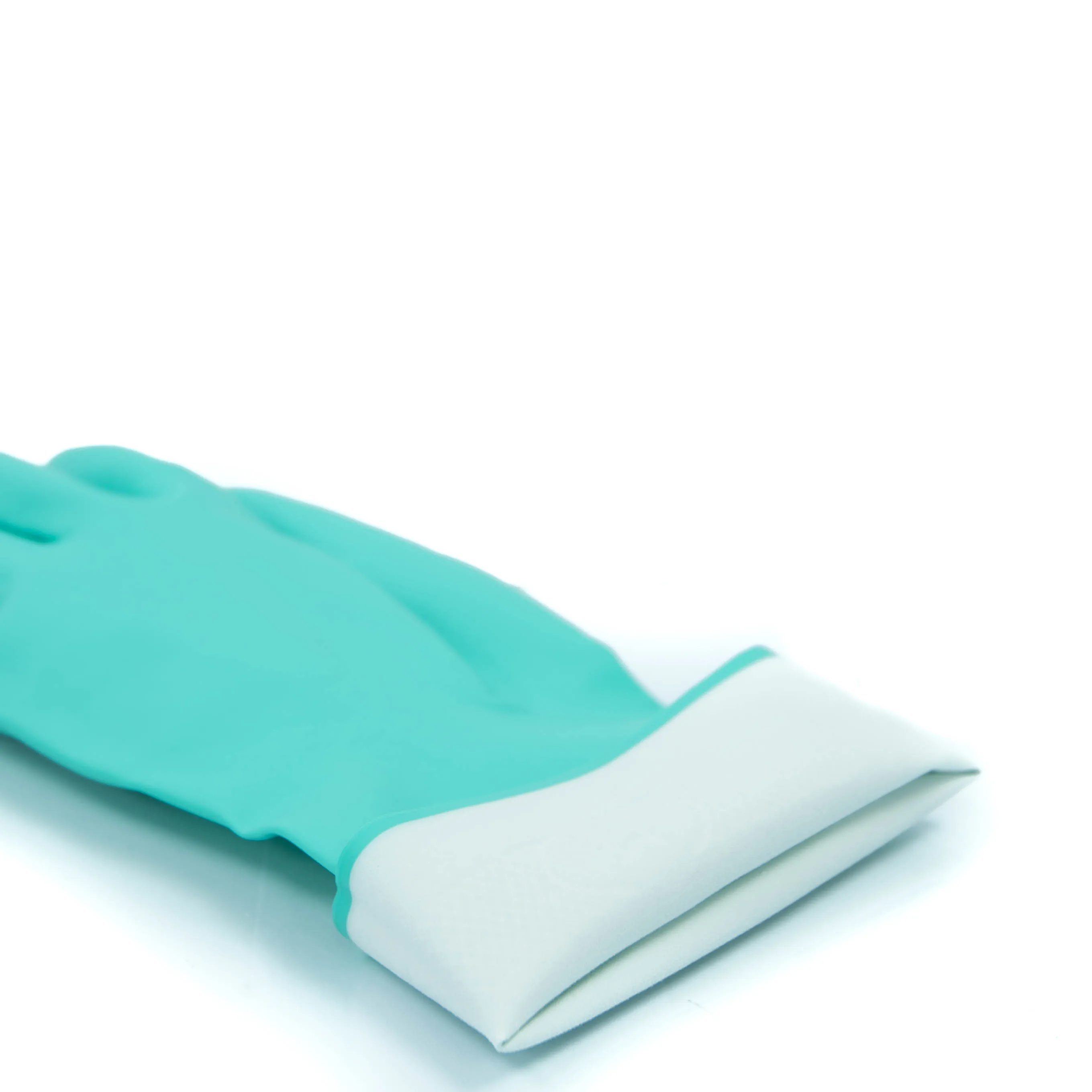 Factory direct sales green nitrile industrial gloves for household detergent chemical industry heavy use sanitizing pesticides