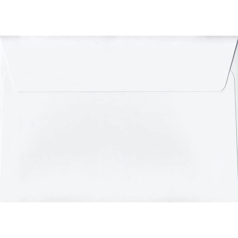 High Quality 80gsm Paper Duke White Envelopes Just Peel and Seal Stationery Envelopes Pack of 50