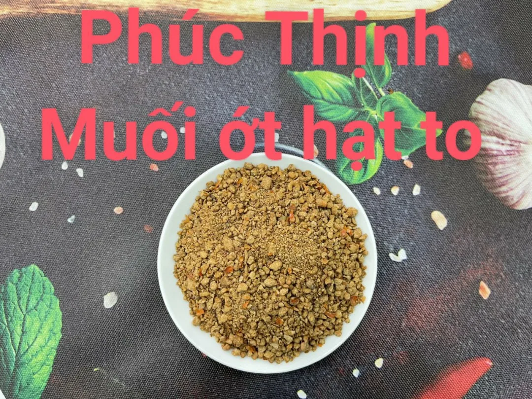 
Wholesale Big size Instant Edible characteristic flavor chili salt from natural ngredients 