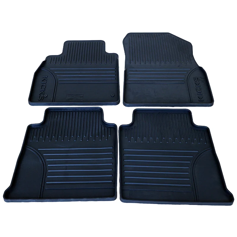 
(Fully customized TAIWAN)Hot Sale 4 Pieces Heavy Duty PVC TPE TPO Carpet Injection Molding Car floor Mats 