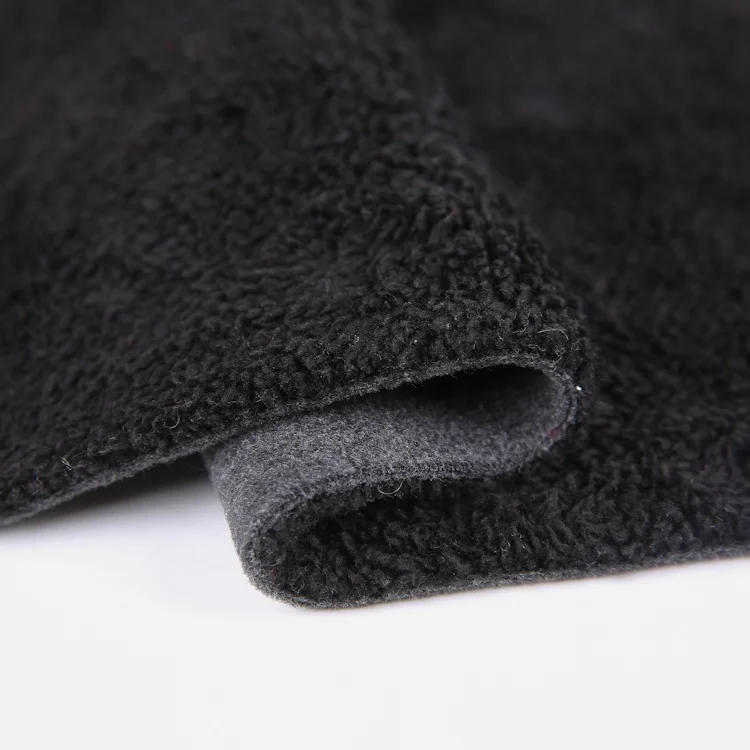 500gsm 100% polyester winter clothes recycle fleece