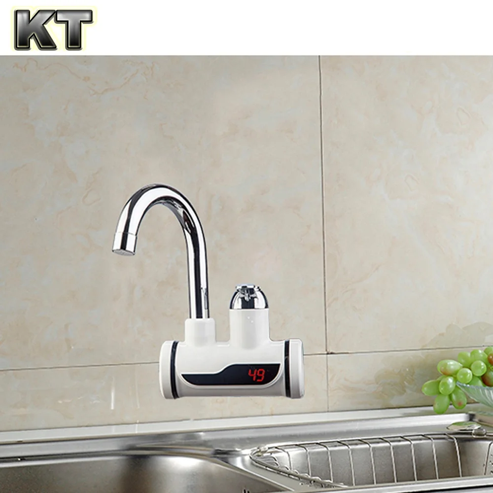 Digital instant water heater kitchen geyser instant electric water heater tap