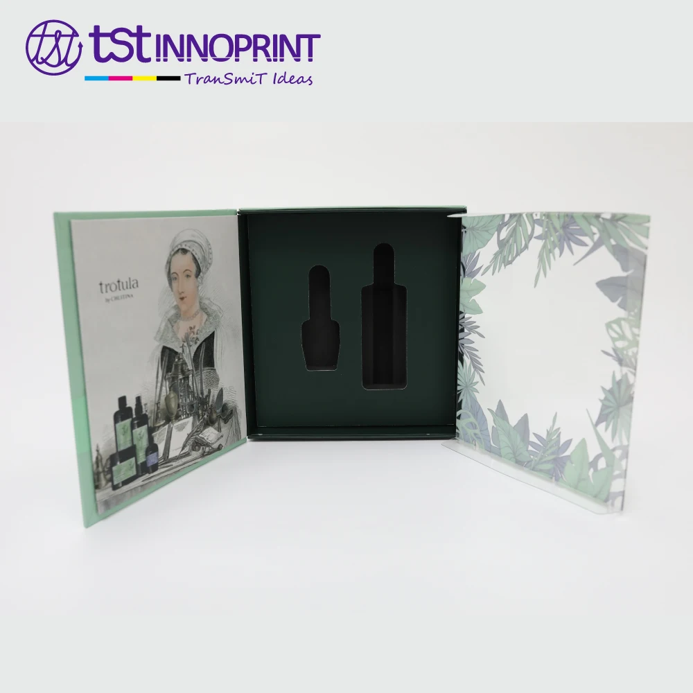 Custom Folding Cover Hardcover Luxury Paper Packaging Box