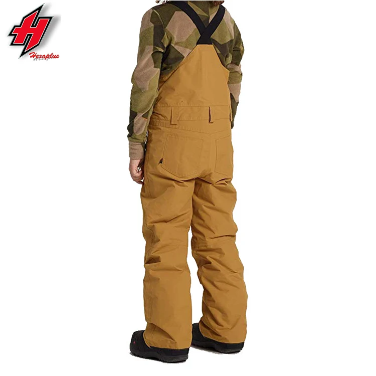 ski race bib High Quality Custom Ski Bib Pants Waterproof Technical Ski Pants Men custom snow pants