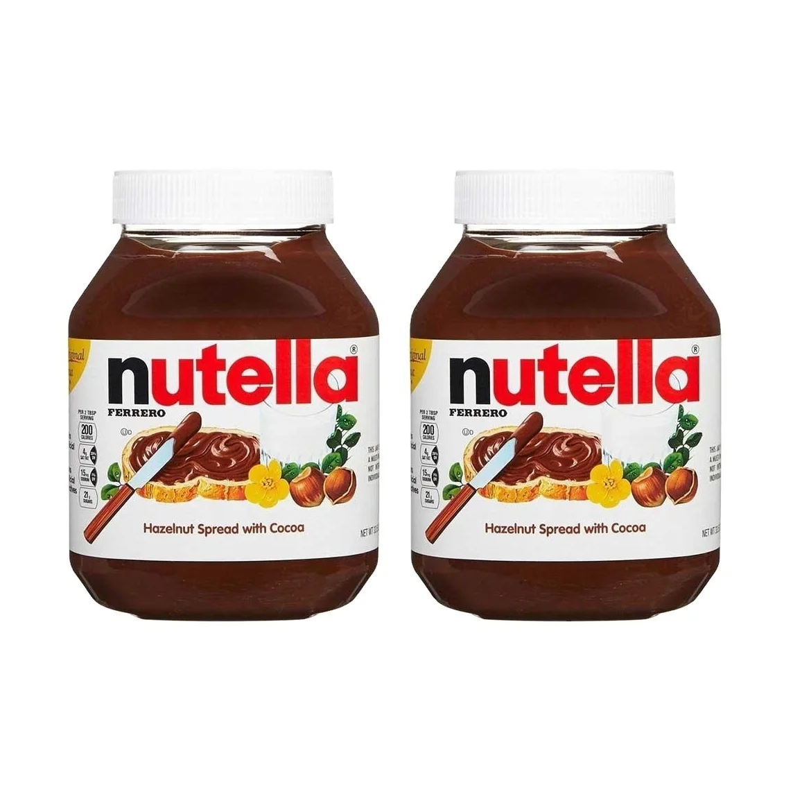 FERRERO NUTELLAS 52g 350g 400g 600g 750g 800g Горячая Распродажа