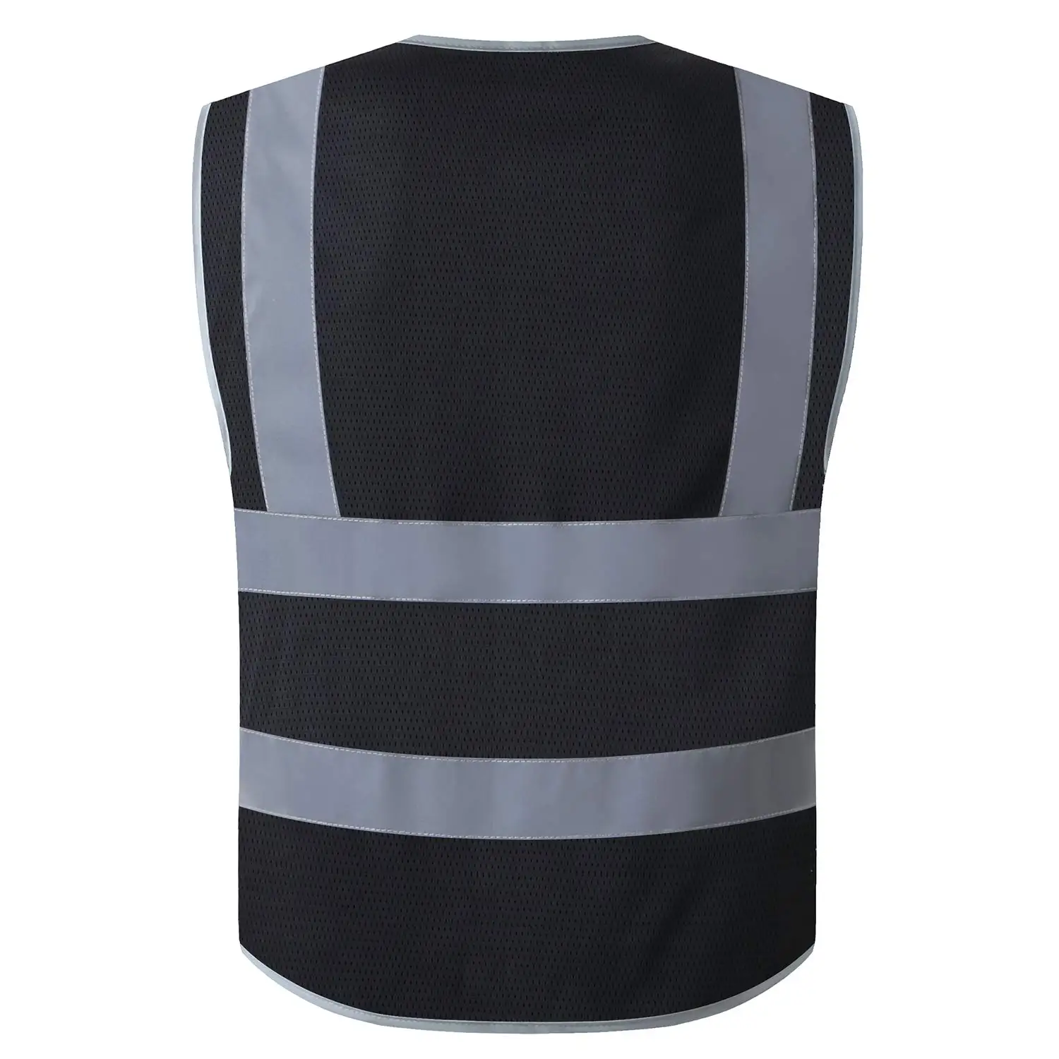 
Safety Vest Protective Workwear 5 Pockets With Reflective Strips Outdoor Work Vest 