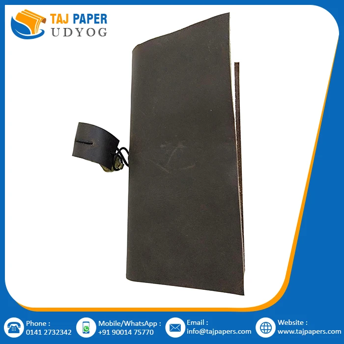 A5 Refillable Travel Diary Notebook Personalized Writing Journal Business Planner Custom Logo Print Genuine Leather Journal