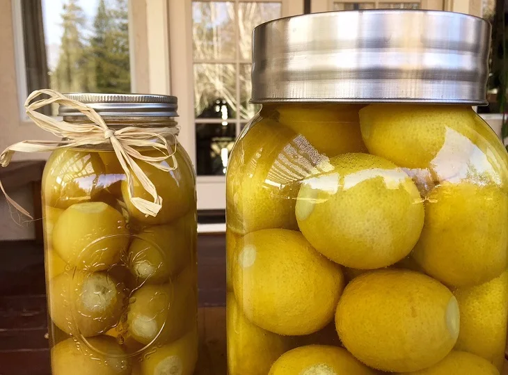Salted Lemon For Drinking / Canned Salted Lime / Pickled Citrus Fruits From Vietnam