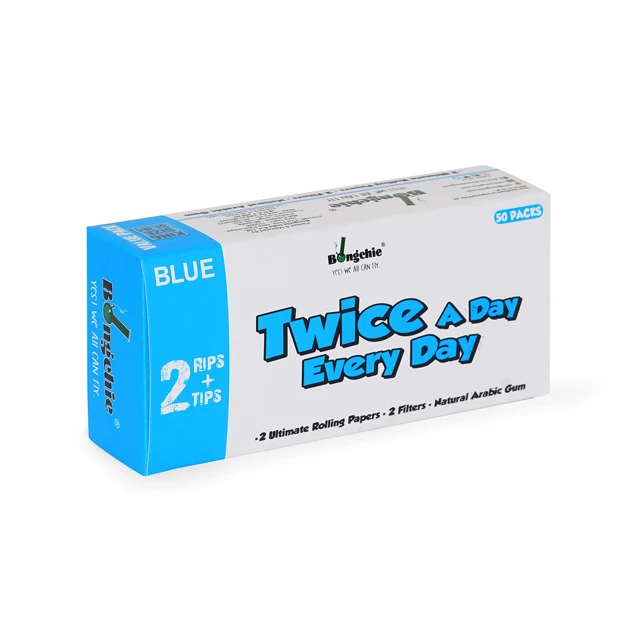 Лучшее качество, дважды в день, для курения рулонной бумаги для конуса с разделенными наконечниками, лучшее количество