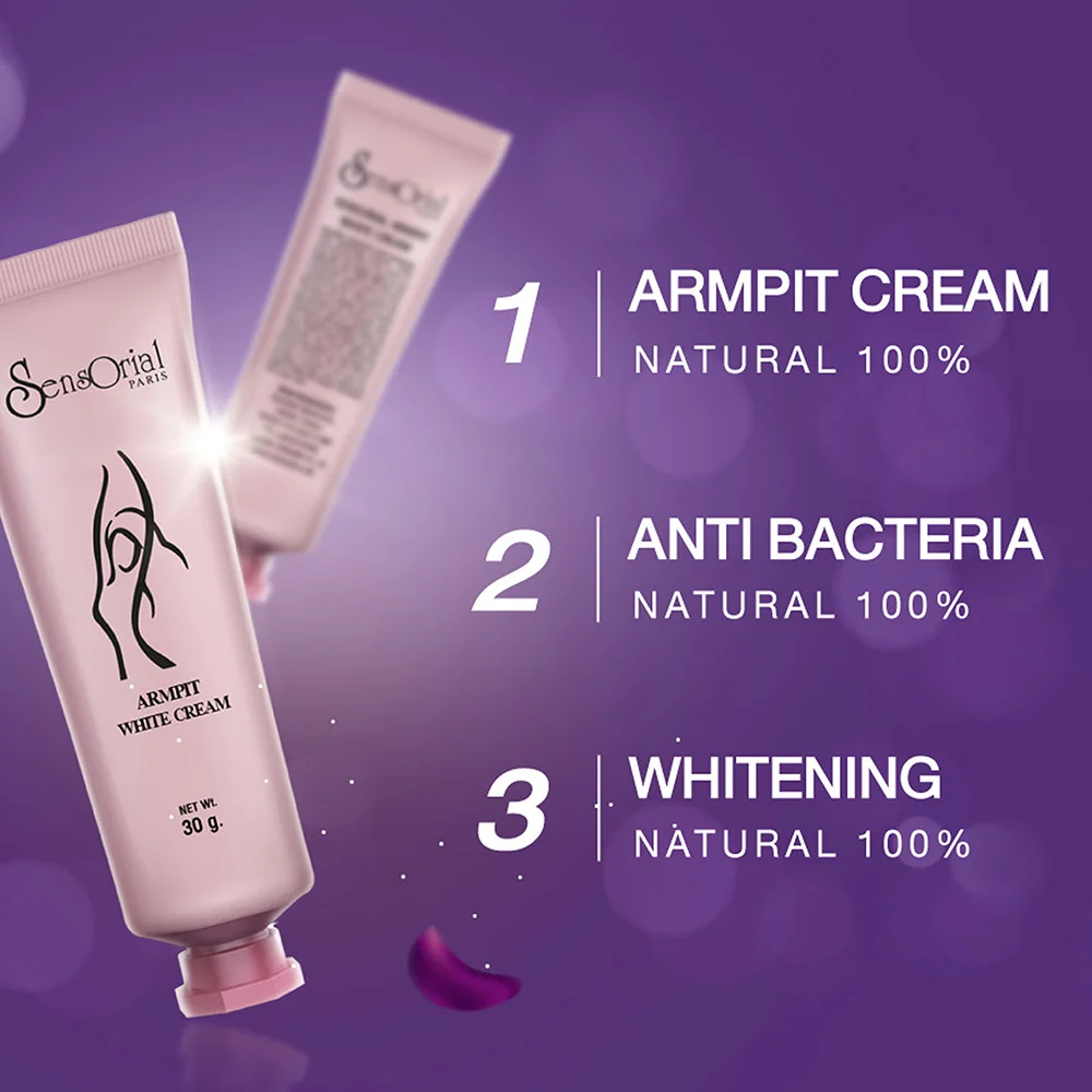 Armpit Whitening Body Creams for Women Reduces Damp Underarms 15 g