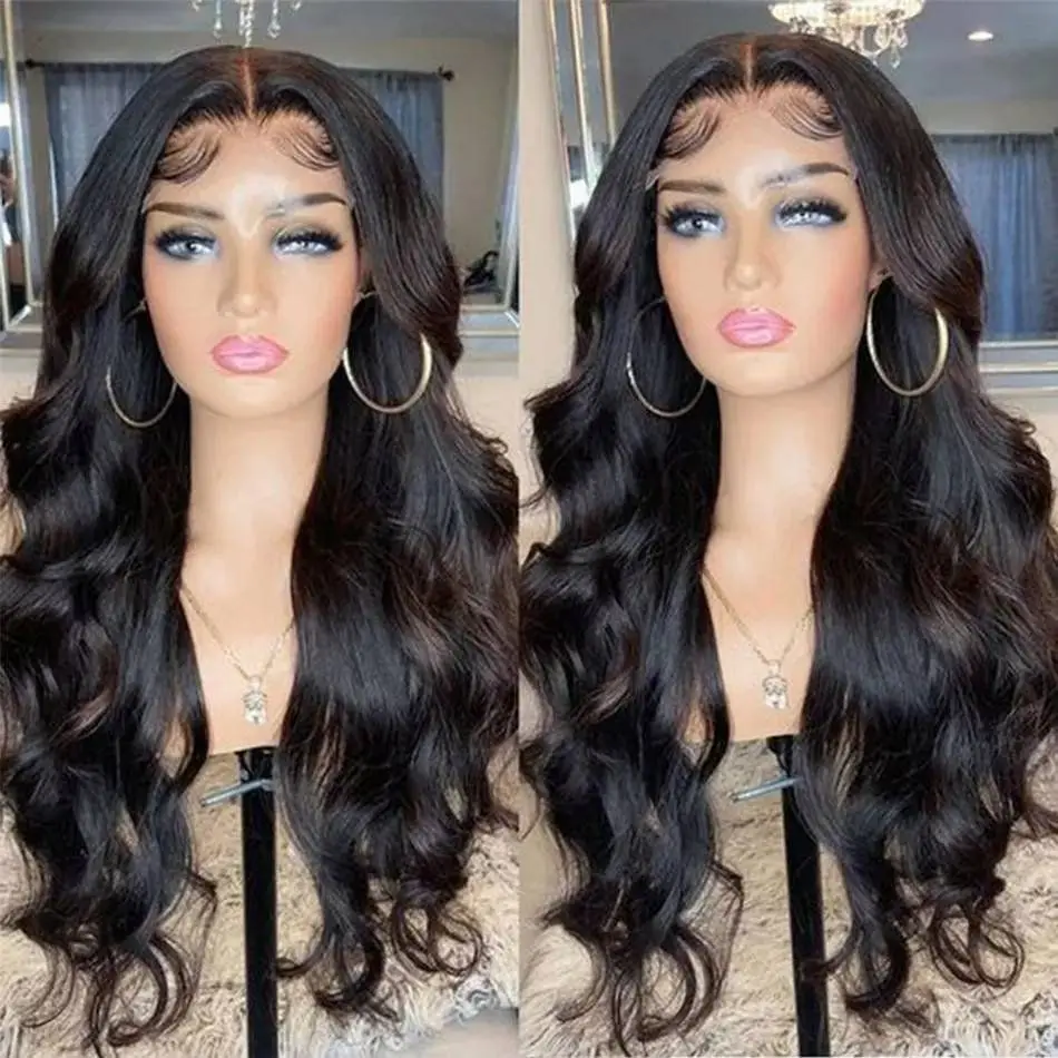 Human Hair 360 Lace Frontal Wig Brazilian 100% Virgin Full Lace Wig Human Hair WigVirgin HairRemy Hair