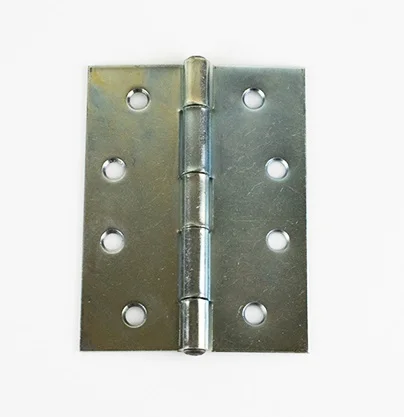 Steel Butt Hinge Fixed Pin Zinc Plated