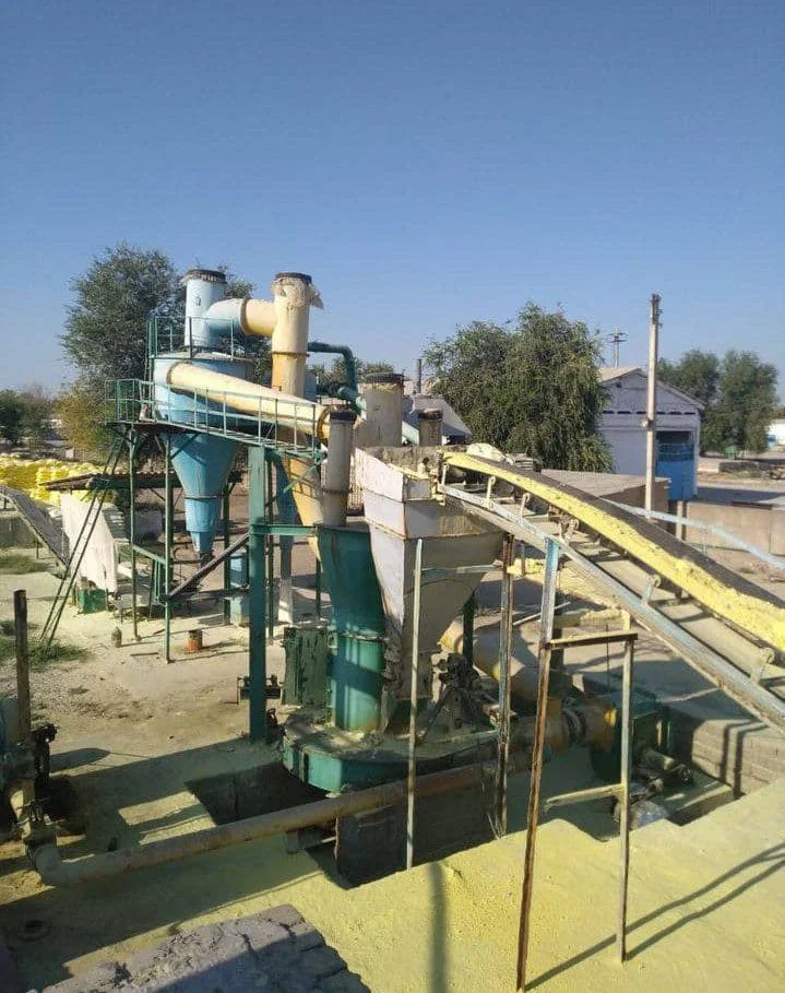 Manufactur sulphur Uzbekistan Industrial Grade sulphur powder
