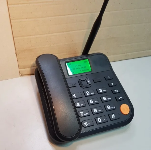 
low cost GSM Quad band Fixed Wireless Phone FWP FWT with TNC antenna connector and high capacity battery 