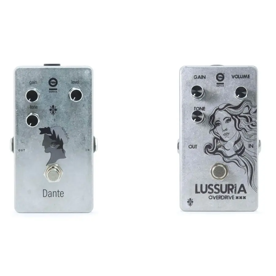 Комбинированные эффекты для гитары-изделие ручной работы в Италии-Overdrive