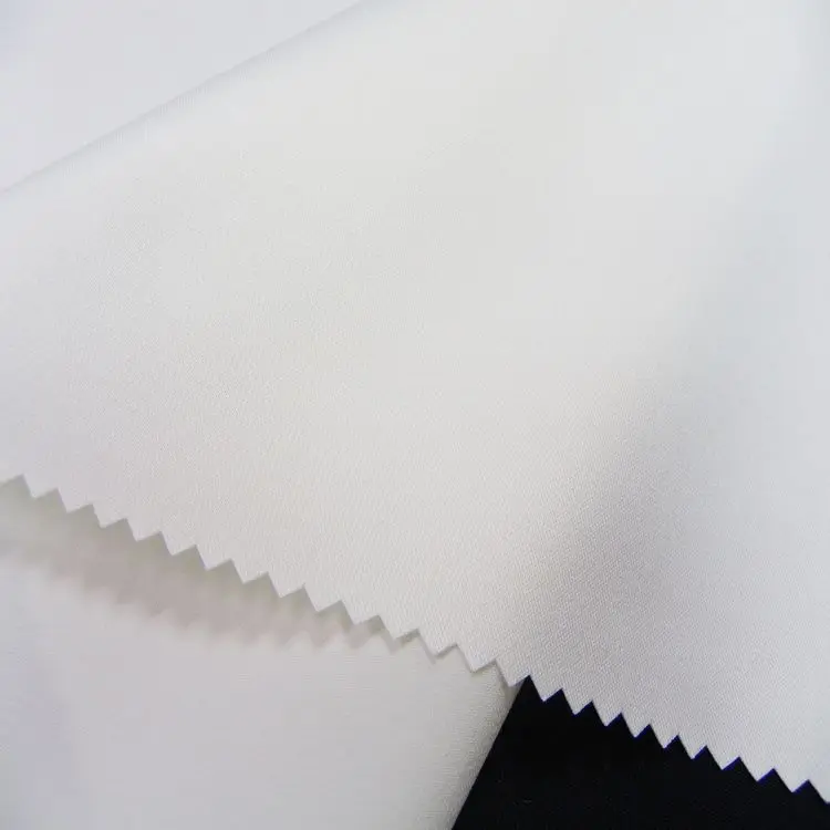 LCL325 Taiwan 97.5% Polyester 2.5% Spandex Two Way Stretch Heavy Satin Wedding Gown Fabric