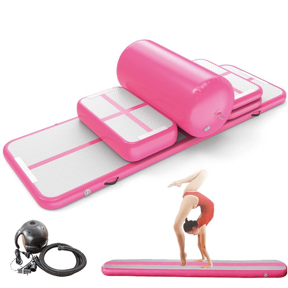 Inflatable Gym Air Track Airtrack Tumbling Mat Gymnastics Equipment Water Jumping for Kids