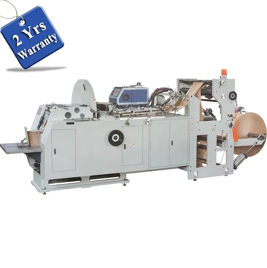 HD400B Automatic point tooth disposable craft food brown kraft paper sachet bag sac Making forming Machine