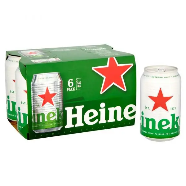 Оптовая продажа Heineken 250 мл/330 мл/500 мл светлого пива в банки и бутылки