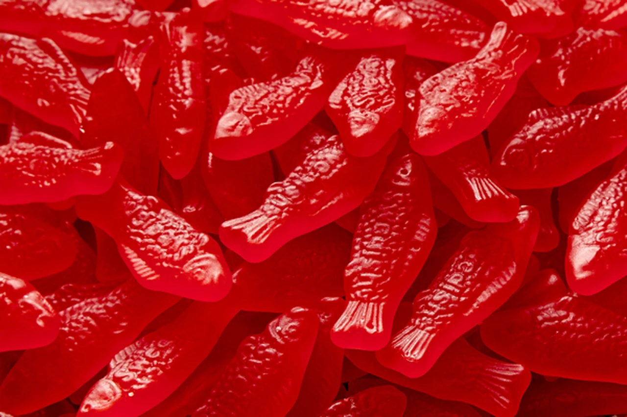 Swedish Fish Original Soft and Chewy Candy 5oz Bag (Case Pack of 12) Free Shipping Domestically