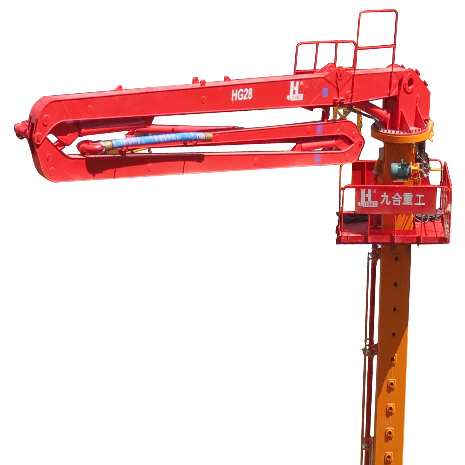 28m  SELF-CLIMBING PLACING BOOM SPEEDS PROJECT