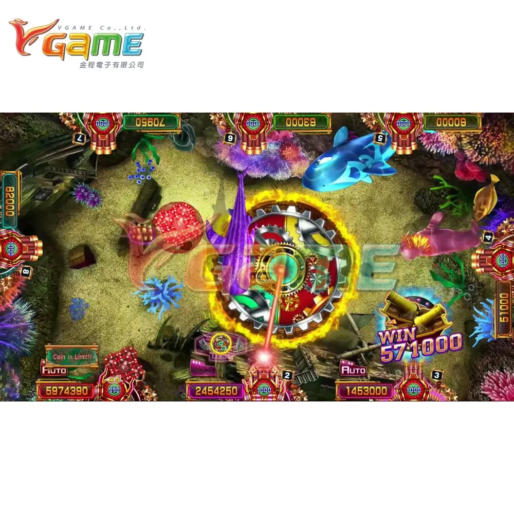 
VGAME Fish Game Table Gambling Machines Software 
